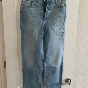 Lee Women's Light Blue Straight Leg Jeans